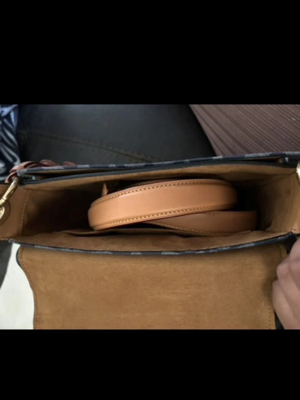 Coach navy signature